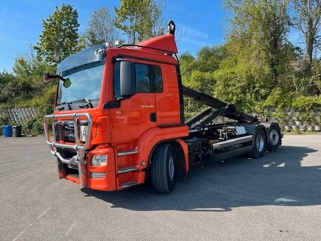 MAN TGS 26.480 6x2-4 BL TGS 26.480 6x2-4 BL, Intarder, Lenk-/Liftachse, Motorabtrieb - Camion ampliroll: photos 1 MAN TGS 26.480 6x2-4 BL TGS 26.480 6x2-4 BL, Intarder, Lenk-/Liftachse, Motorabtrieb - Camion ampliroll: photos 1
