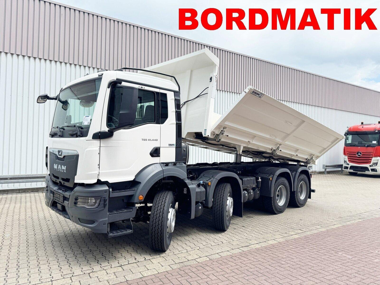 MAN TGS 41.440 8x4 BB TGS 41.440 8x4 BB, Bordmatik, ca. 16m³ - Camion benne: photos 1 MAN TGS 41.440 8x4 BB TGS 41.440 8x4 BB, Bordmatik, ca. 16m³ - Camion benne: photos 1