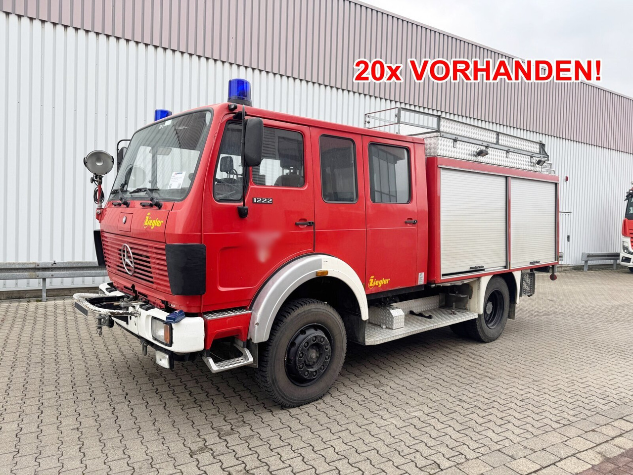Mercedes-Benz 1222 AF 4x4 Doka 1222 AF 4x4 Doka, LF 16 TS - Ambulance: photos 1 Mercedes-Benz 1222 AF 4x4 Doka 1222 AF 4x4 Doka, LF 16 TS - Ambulance: photos 1