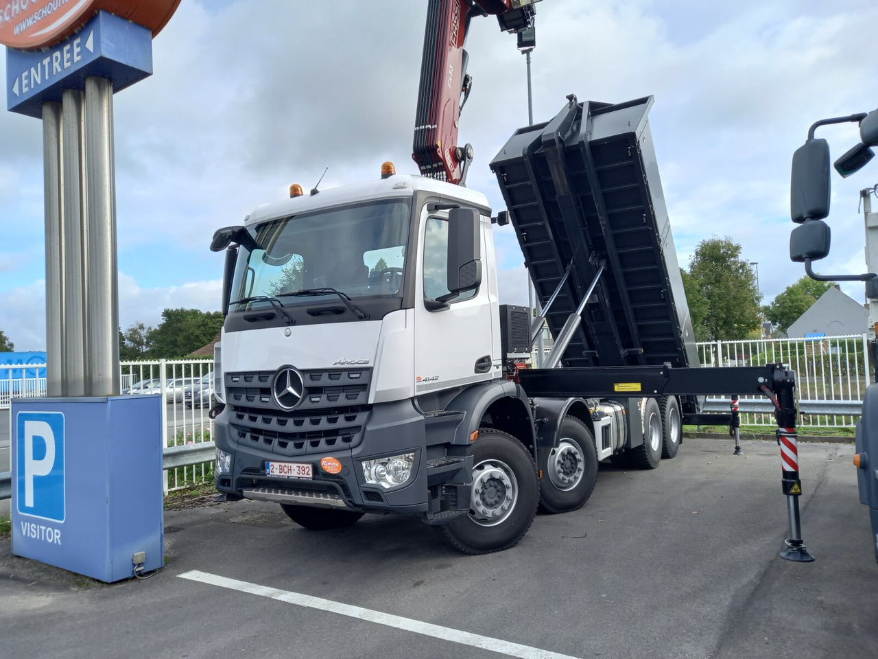 Mercedes-Benz - AROCS 4142 K 8x4 - Camion multibenne, Camion grue: photos 2 Mercedes-Benz - AROCS 4142 K 8x4 - Camion multibenne, Camion grue: photos 2