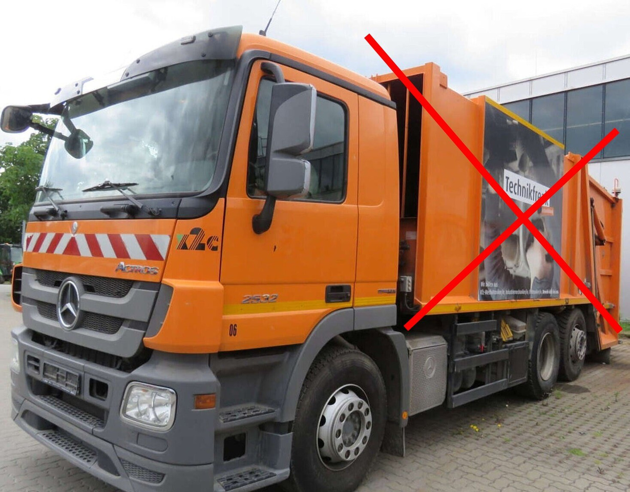 Mercedes-Benz Actros 2532 L 6x2 Actros 2532/41 L 6x2, EEV, Lenkachse - Châssis cabine: photos 1 Mercedes-Benz Actros 2532 L 6x2 Actros 2532/41 L 6x2, EEV, Lenkachse - Châssis cabine: photos 1