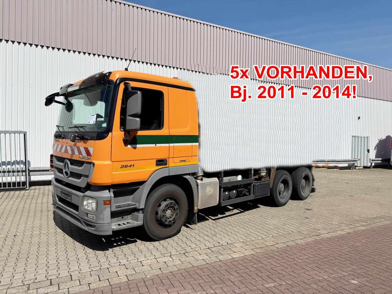 Mercedes-Benz Actros 2641/48 L 6x4 Actros 2641/48 L 6x4 - Châssis cabine: photos 1 Mercedes-Benz Actros 2641/48 L 6x4 Actros 2641/48 L 6x4 - Châssis cabine: photos 1