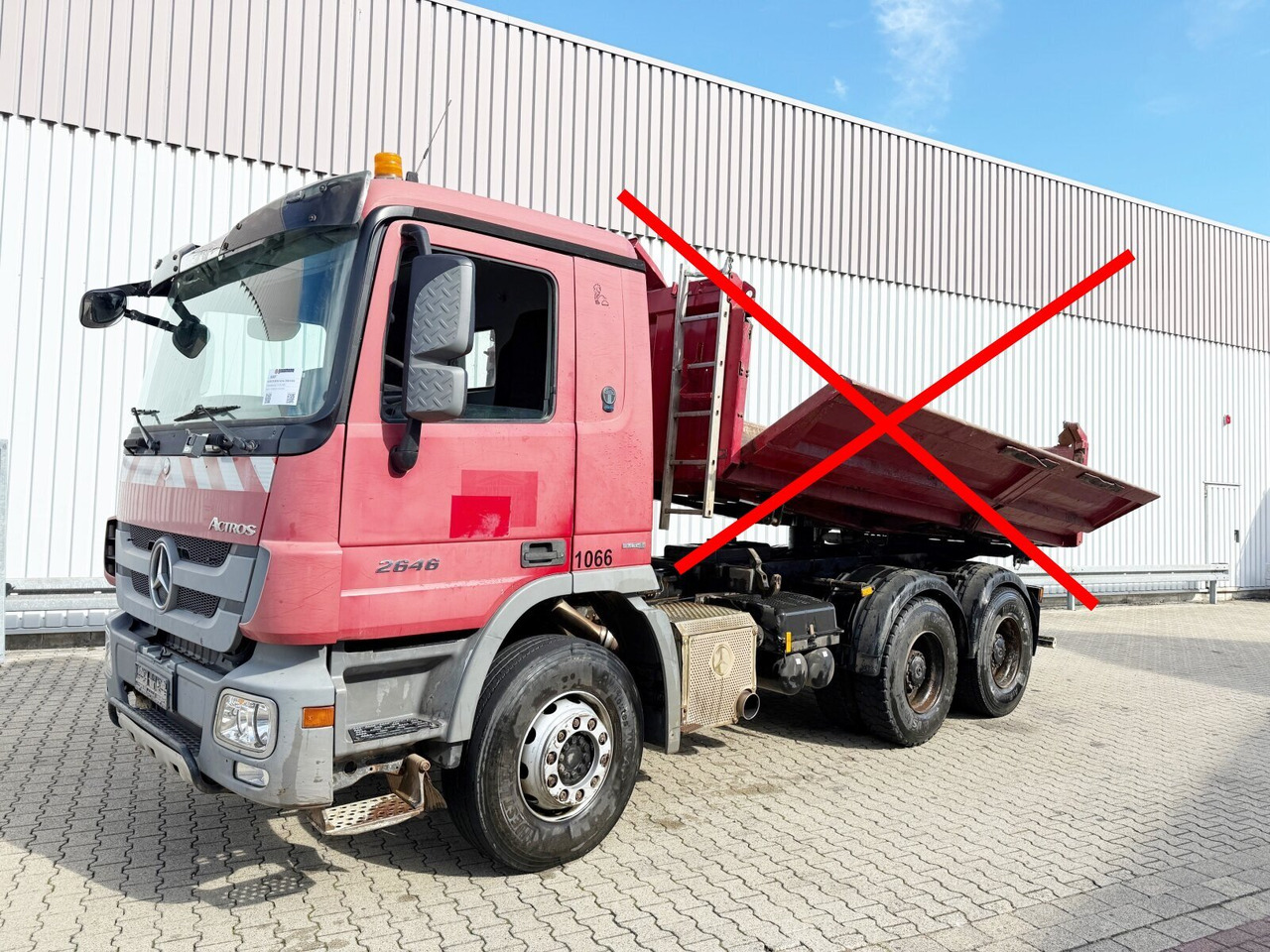 Mercedes-Benz Actros 2646 K 6x4 Actros 2646 K 6x4, Retarder - Châssis cabine: photos 1 Mercedes-Benz Actros 2646 K 6x4 Actros 2646 K 6x4, Retarder - Châssis cabine: photos 1