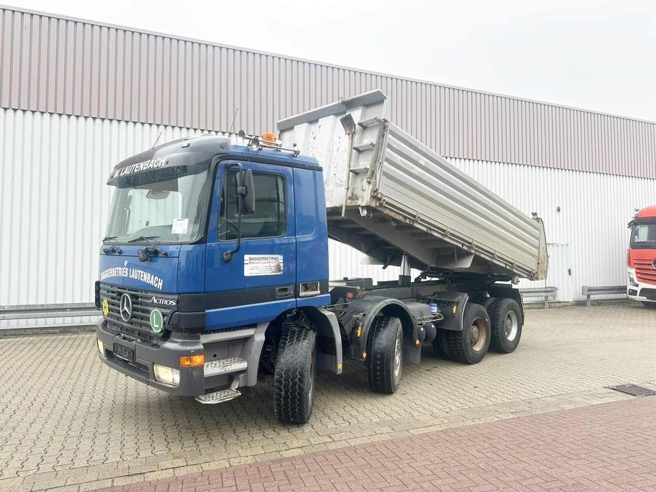 Mercedes-Benz Actros 4140 8x4/4 Actros 4140 8x4/4, Alu-Bordwände - Camion benne: photos 1 Mercedes-Benz Actros 4140 8x4/4 Actros 4140 8x4/4, Alu-Bordwände - Camion benne: photos 1