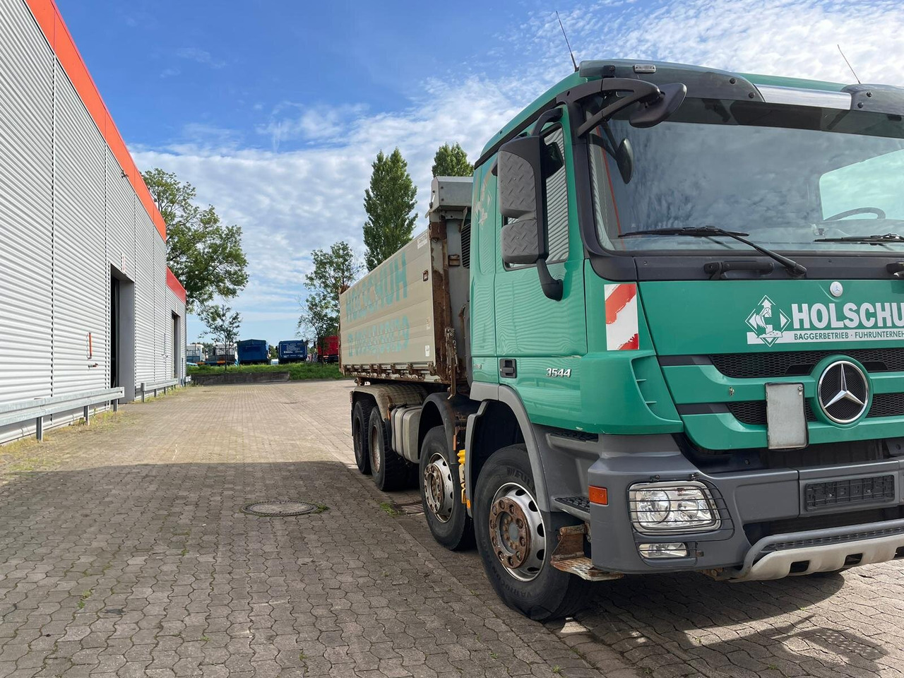 Camion benne Mercedes-Benz Actros MP III 3544/8x4/4 Actros MP III 3544/8x4/4, 3 Pedale: photos 11