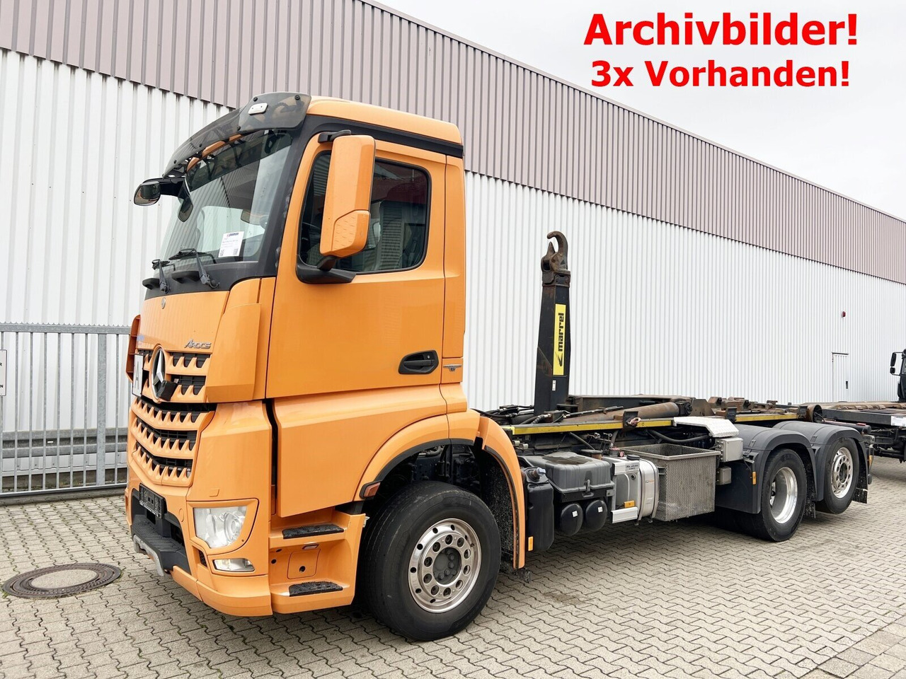 Mercedes-Benz Arocs 2552 L 6x2 Arocs 2552 L 6x2, Lenk-/Liftachse - Camion ampliroll: photos 1 Mercedes-Benz Arocs 2552 L 6x2 Arocs 2552 L 6x2, Lenk-/Liftachse - Camion ampliroll: photos 1