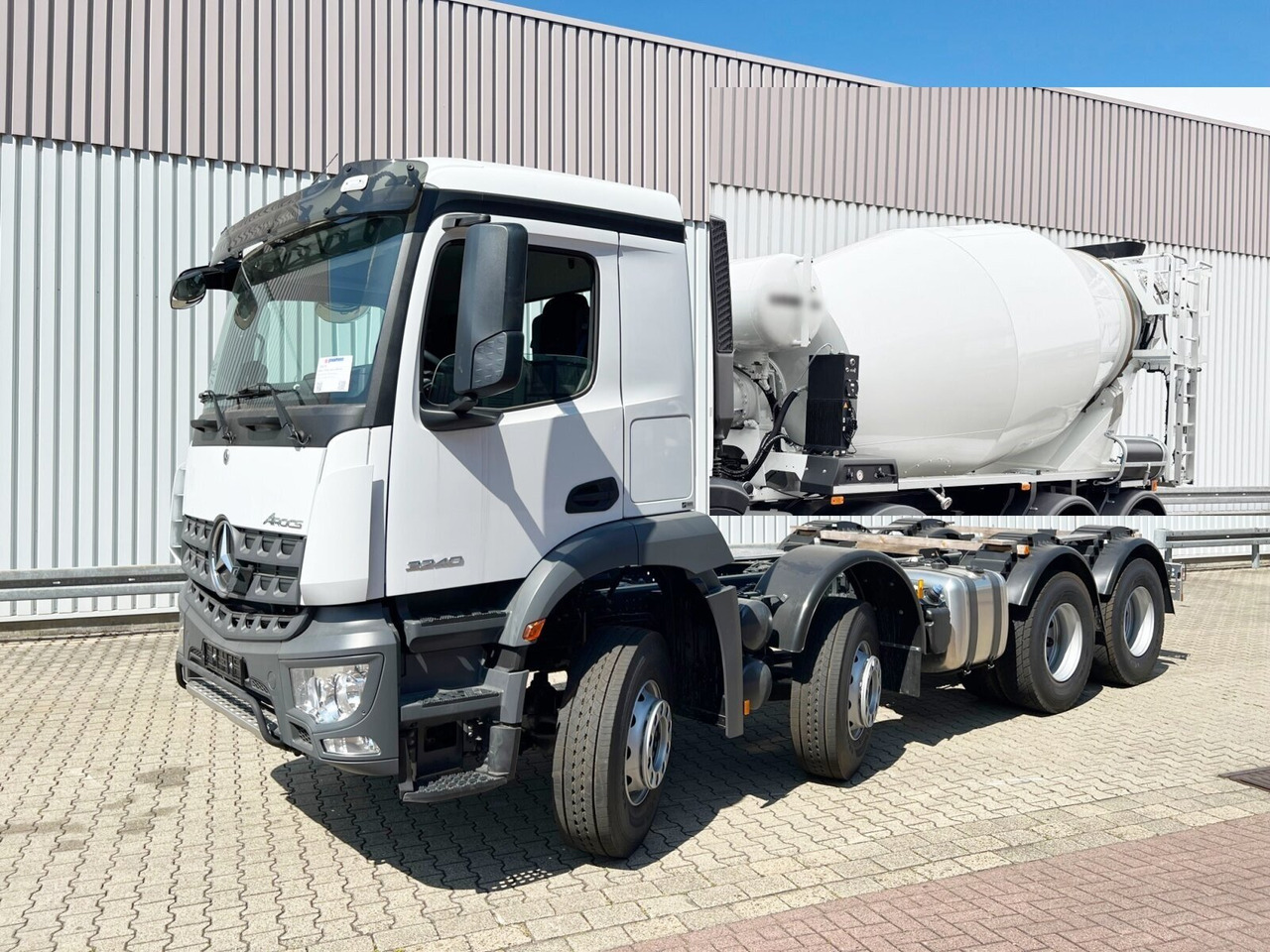 Mercedes-Benz Arocs 3240 8x4 Arocs 3240 8x4, 9/10m³ Mischer - Camion malaxeur: photos 1 Mercedes-Benz Arocs 3240 8x4 Arocs 3240 8x4, 9/10m³ Mischer - Camion malaxeur: photos 1
