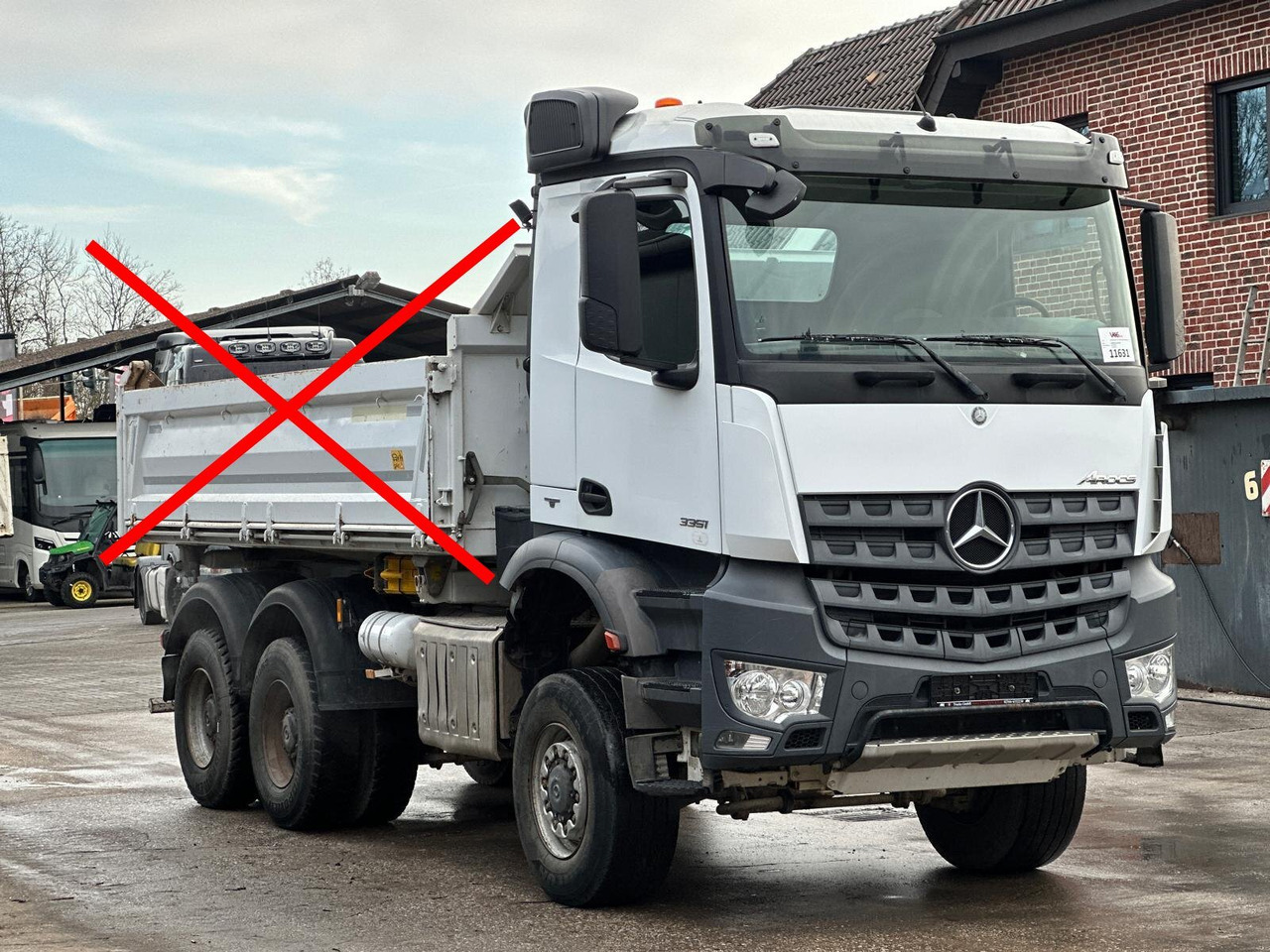 Mercedes-Benz Arocs 3351 AK 6x6 Arocs 3351 AK 6x6, Grounder - Châssis cabine: photos 2 Mercedes-Benz Arocs 3351 AK 6x6 Arocs 3351 AK 6x6, Grounder - Châssis cabine: photos 2