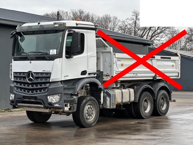 Mercedes-Benz Arocs 3351 AK 6x6 Arocs 3351 AK 6x6, Grounder - Châssis cabine: photos 1 Mercedes-Benz Arocs 3351 AK 6x6 Arocs 3351 AK 6x6, Grounder - Châssis cabine: photos 1