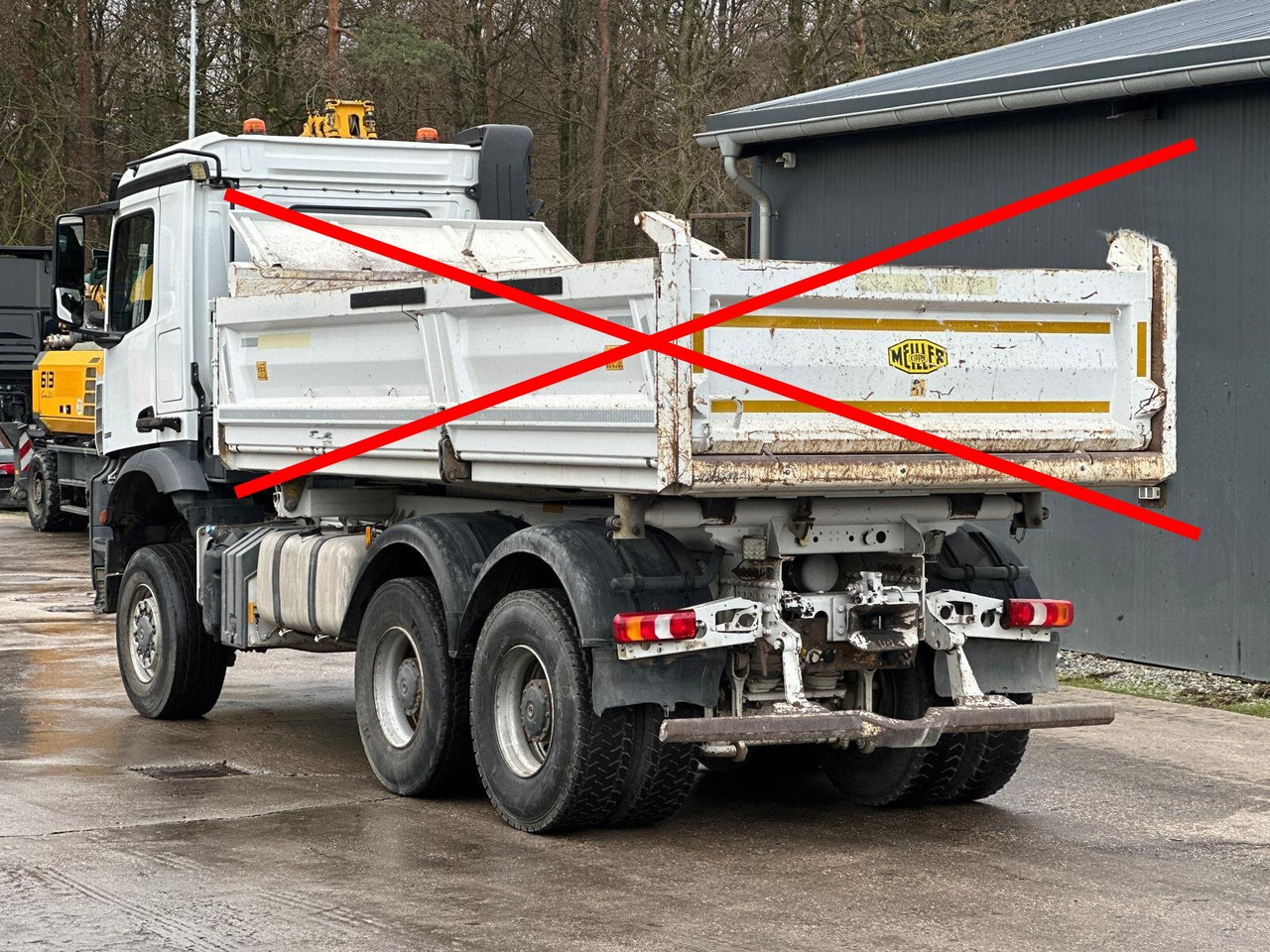 Mercedes-Benz Arocs 3351 AK 6x6 Arocs 3351 AK 6x6, Grounder - Châssis cabine: photos 3 Mercedes-Benz Arocs 3351 AK 6x6 Arocs 3351 AK 6x6, Grounder - Châssis cabine: photos 3