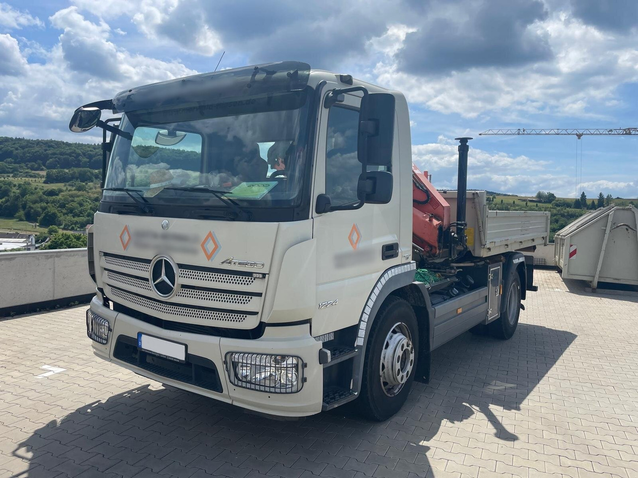 Mercedes-Benz Atego 1224 K 4x2 Atego 1224 K 4x2 - Camion ampliroll: photos 1 Mercedes-Benz Atego 1224 K 4x2 Atego 1224 K 4x2 - Camion ampliroll: photos 1