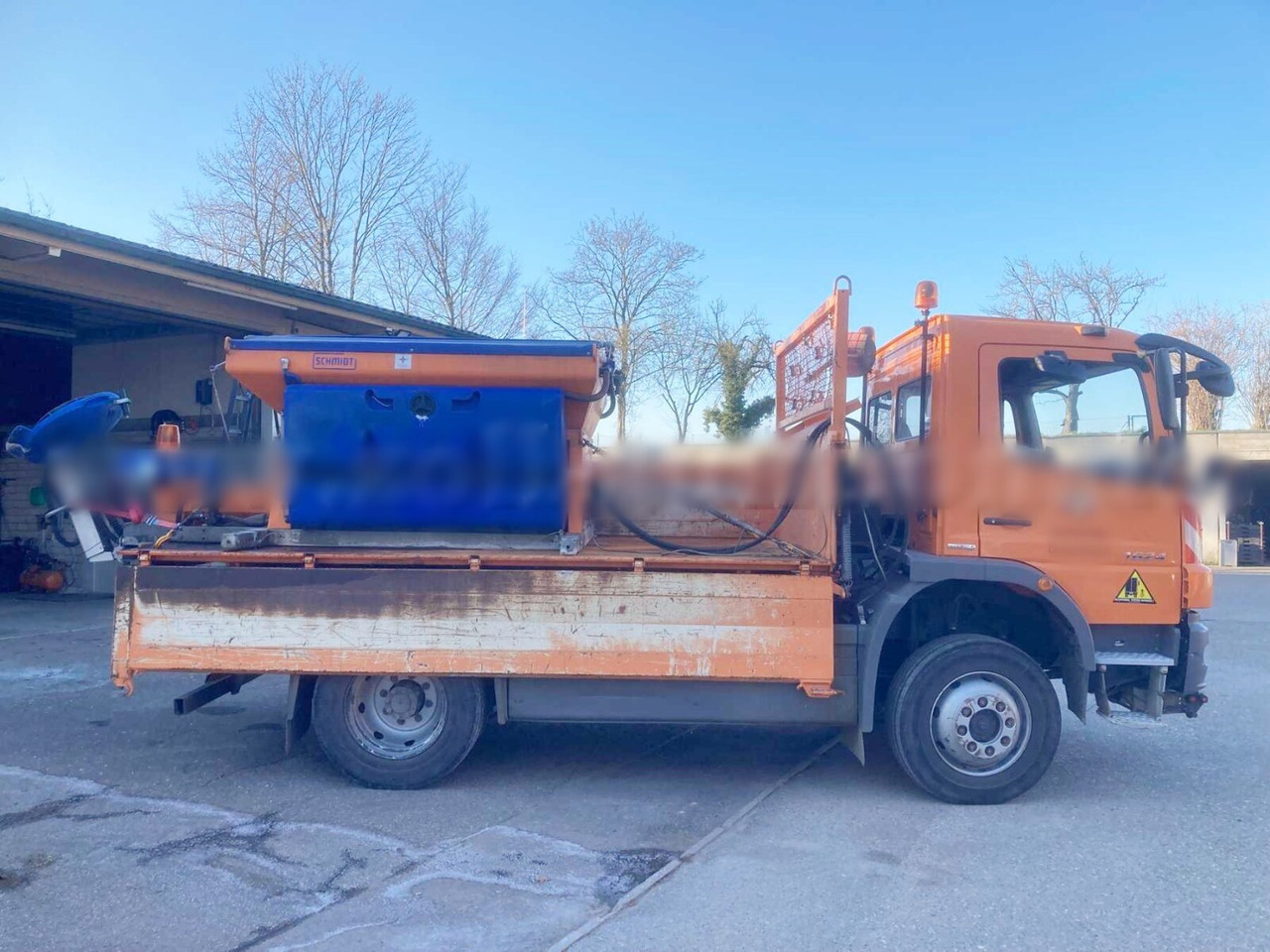 Mercedes-Benz Atego 1624 K 4x4 Atego 1624 K 4x4, Winterdienstausstattung - Camion benne: photos 3 Mercedes-Benz Atego 1624 K 4x4 Atego 1624 K 4x4, Winterdienstausstattung - Camion benne: photos 3