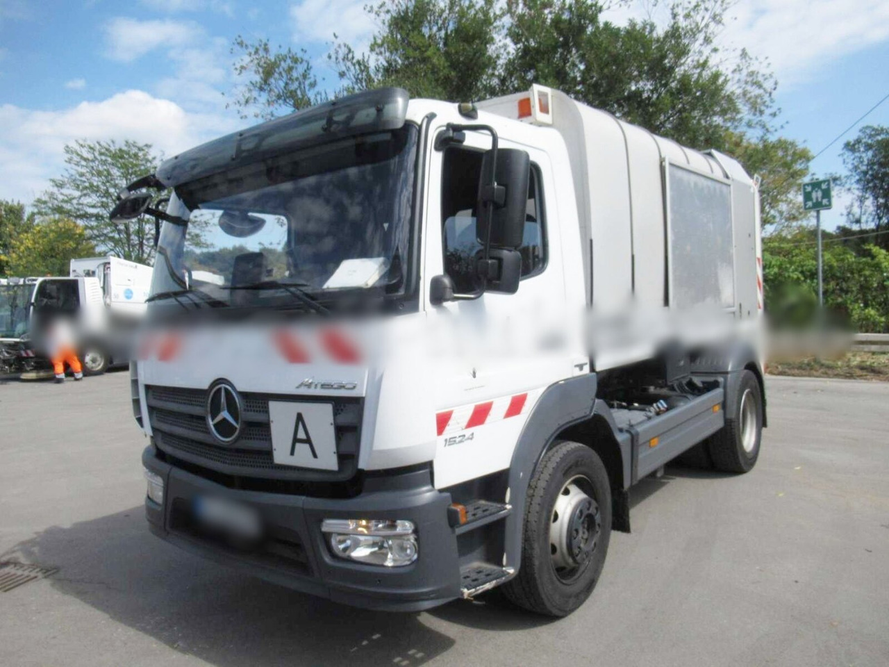 Mercedes-Benz Atego 1624 L 4x2 Atego 1624 L 4x2, Retarder, Faun Rotopress, Zöller-Schüttung - Benne à ordures ménagères: photos 1 Mercedes-Benz Atego 1624 L 4x2 Atego 1624 L 4x2, Retarder, Faun Rotopress, Zöller-Schüttung - Benne à ordures ménagères: photos 1