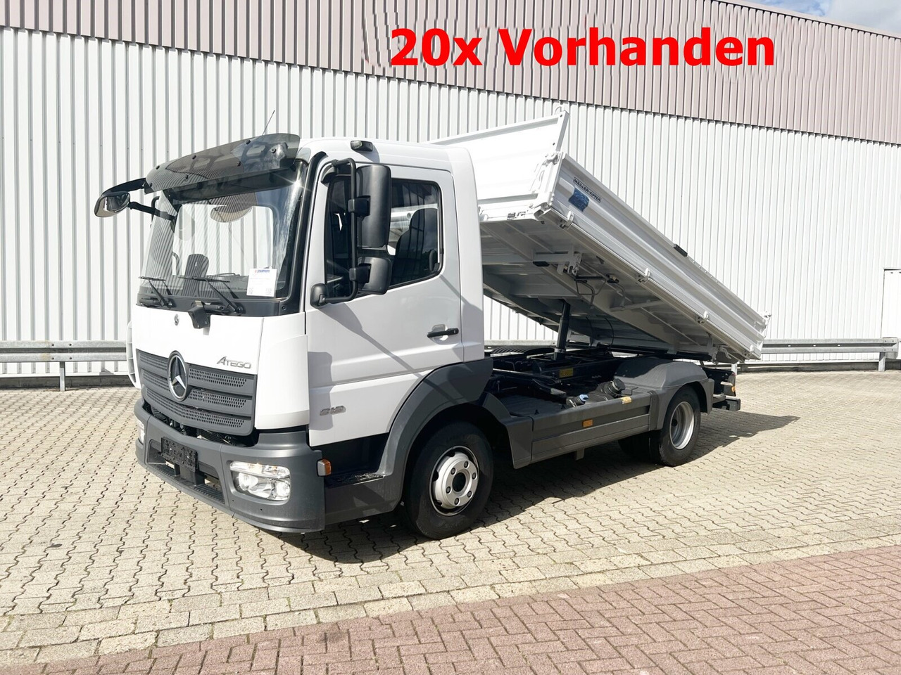 Mercedes-Benz Atego 818 K 4x2 Atego 818 K 4x2, 2x AHK, Meiller-Kipper, mehrfach Vorhanden! - Camion benne: photos 1 Mercedes-Benz Atego 818 K 4x2 Atego 818 K 4x2, 2x AHK, Meiller-Kipper, mehrfach Vorhanden! - Camion benne: photos 1