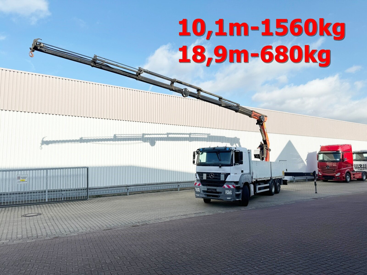 Mercedes-Benz Axor 2536/43 L 6x2 Axor 2536/43 L 6x2 mit Heckkran Palfinger PK 24502 F - Camion grue: photos 1 Mercedes-Benz Axor 2536/43 L 6x2 Axor 2536/43 L 6x2 mit Heckkran Palfinger PK 24502 F - Camion grue: photos 1