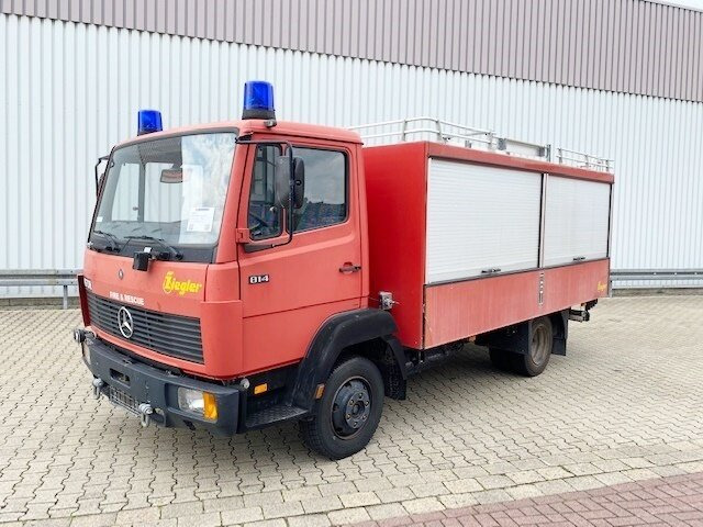 Mercedes-Benz LK 814 F 4x2 LK 814 F 4x2, Ziegler RW1, 6-Zylinder Motor - Camion de pompier: photos 1 Mercedes-Benz LK 814 F 4x2 LK 814 F 4x2, Ziegler RW1, 6-Zylinder Motor - Camion de pompier: photos 1