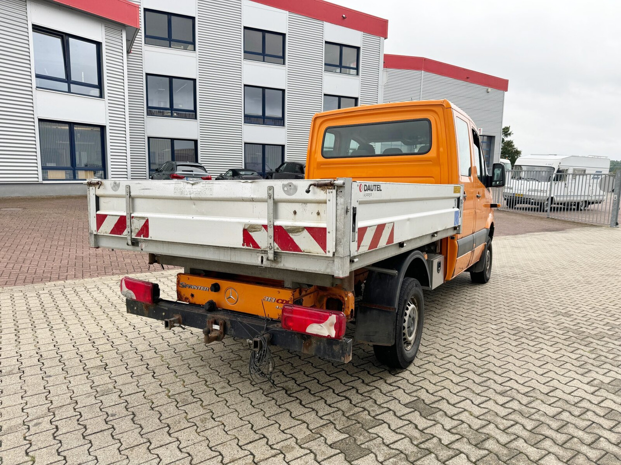 Fourgon plateau, Utilitaire double cabine Mercedes-Benz Sprinter 313 CDI 4x4 Doka Sprinter 313 CDI 4x4 Doka, Kipper, AT-Motor!: photos 8