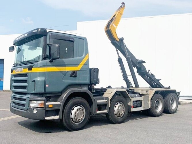 Scania R420 CB 8x4 MNZ R420 CB 8x4 MNZ, Retarder, Euro4 - Camion ampliroll: photos 1 Scania R420 CB 8x4 MNZ R420 CB 8x4 MNZ, Retarder, Euro4 - Camion ampliroll: photos 1