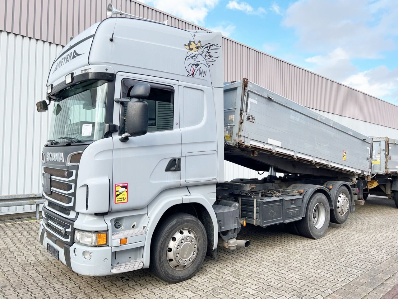 Scania R560 6x2 R560 6x2, V8, Retarder, Liftachse, Standklima, Alu-Bordwände, ca. 15m³ - Camion benne: photos 1 Scania R560 6x2 R560 6x2, V8, Retarder, Liftachse, Standklima, Alu-Bordwände, ca. 15m³ - Camion benne: photos 1