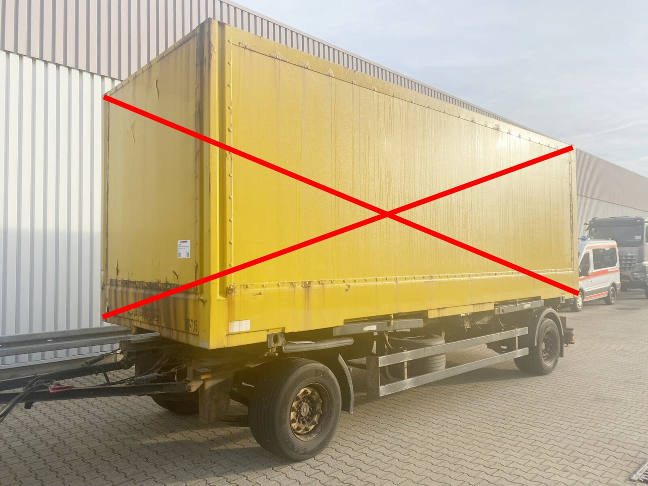 Schmitz Cargobull AWF 18 AWF 18 - Remorque porte-conteneur/ Caisse mobile: photos 1 Schmitz Cargobull AWF 18 AWF 18 - Remorque porte-conteneur/ Caisse mobile: photos 1