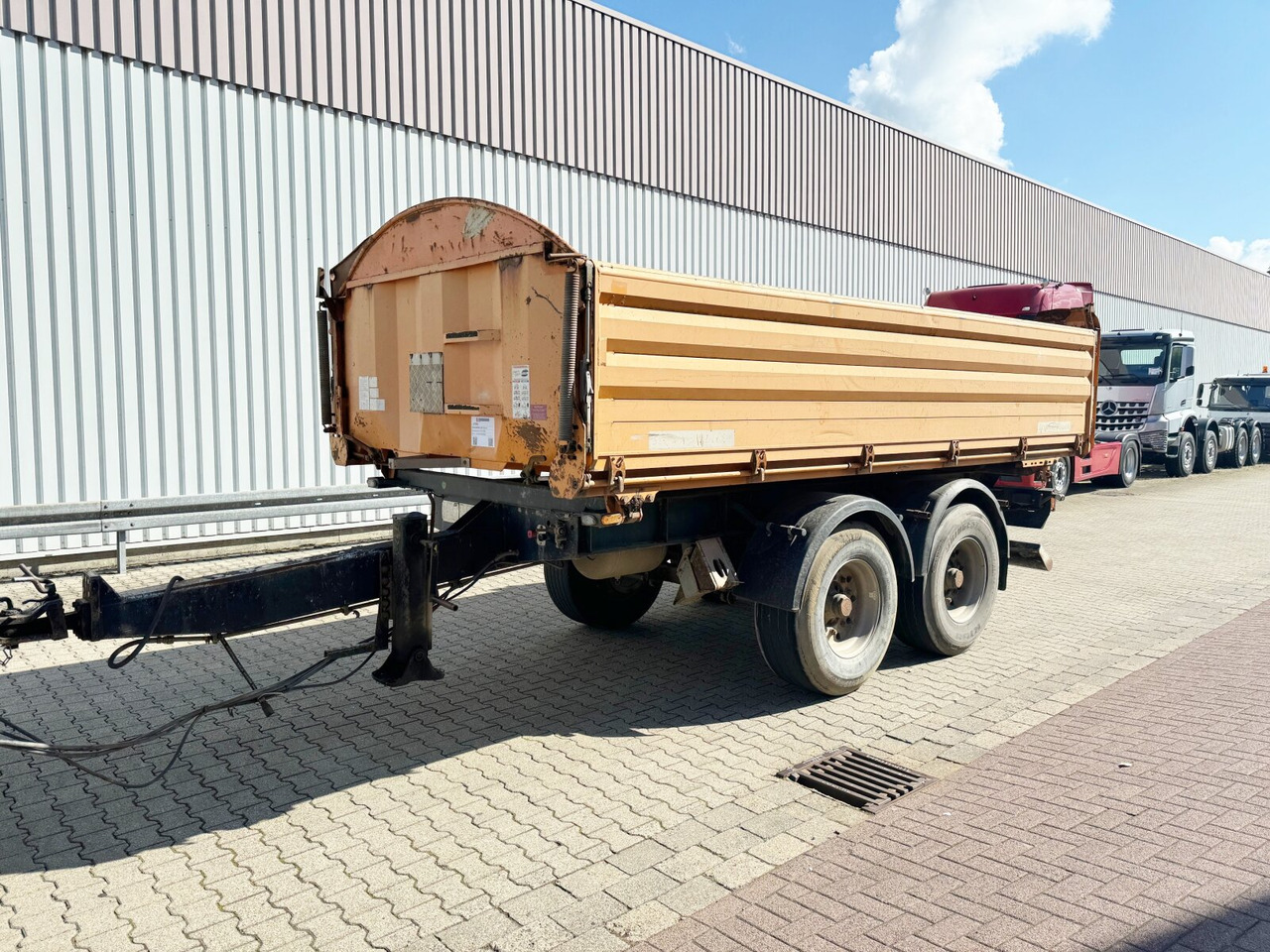 Schwarzmüller TKA 18 TKA 18, Alu-Bordwände, ca. 11m³ - Remorque benne: photos 3 Schwarzmüller TKA 18 TKA 18, Alu-Bordwände, ca. 11m³ - Remorque benne: photos 3