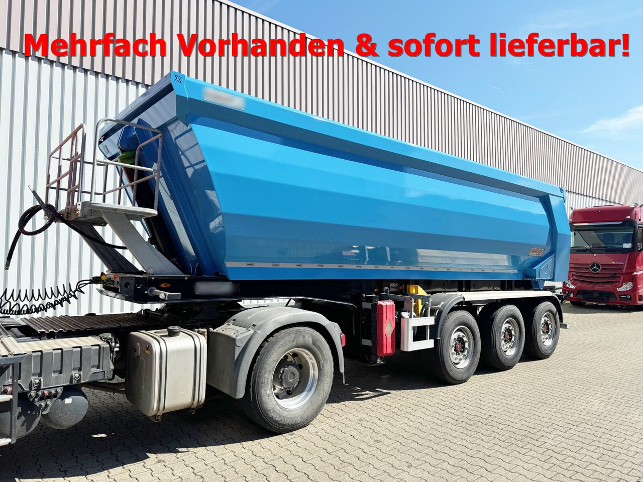 Euro ATM 24 Euro ATM 24, HARDOX Stahlmulde ca. 27m³, Liftachse - Semi-remorque: photos 1 Euro ATM 24 Euro ATM 24, HARDOX Stahlmulde ca. 27m³, Liftachse - Semi-remorque: photos 1