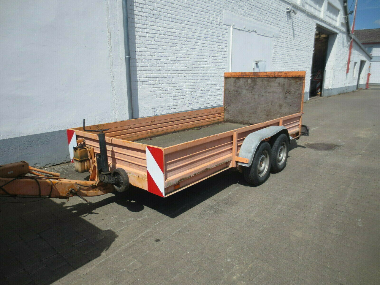 TTS-3,5 mit Auffahrrampe TTS-3,5 mit Auffahrrampe - Remorque porte engin: photos 1 TTS-3,5 mit Auffahrrampe TTS-3,5 mit Auffahrrampe - Remorque porte engin: photos 1