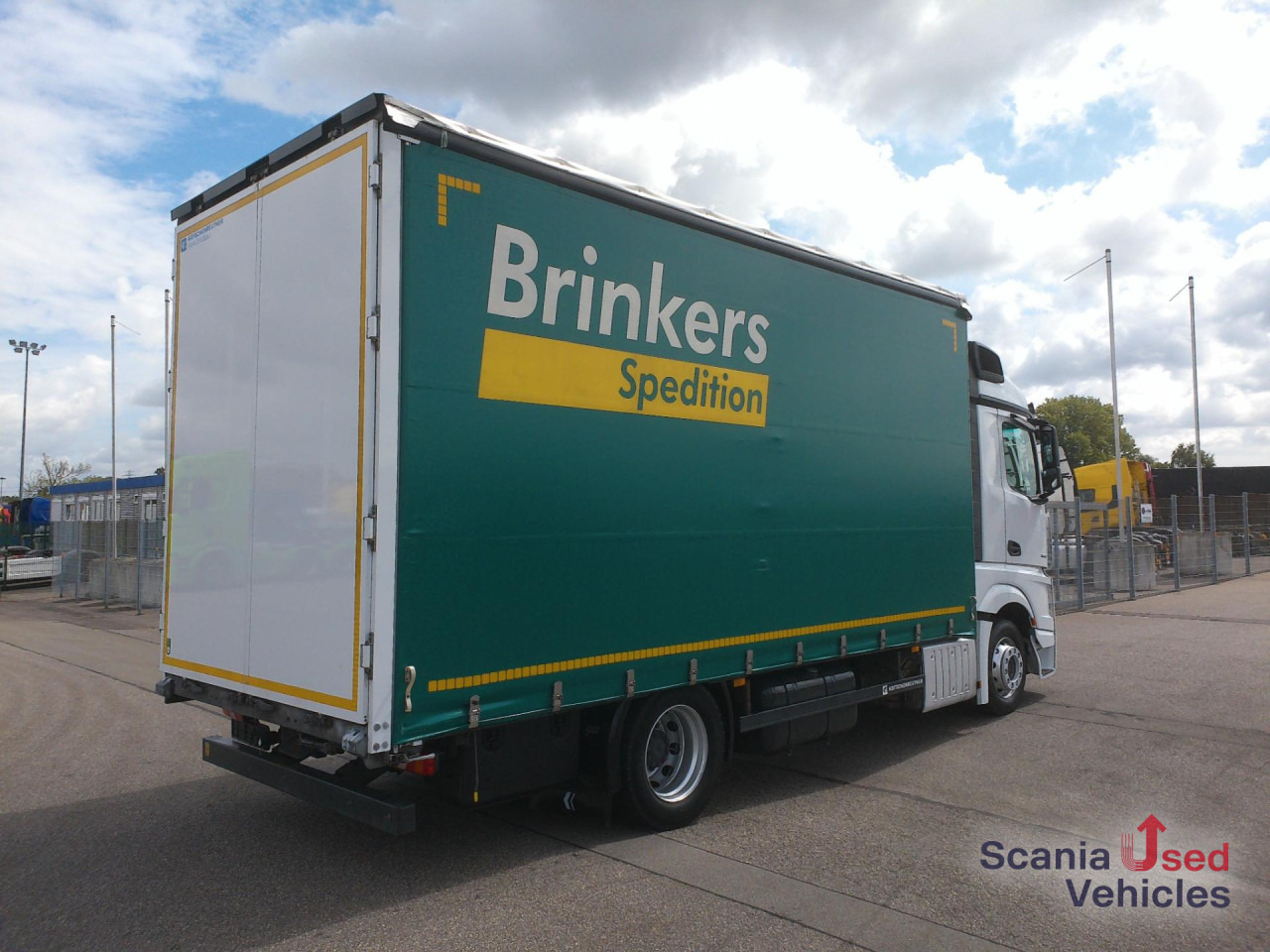 Camion à rideaux coulissants MERCEDES-BENZ Actros 1845 L: photos 8