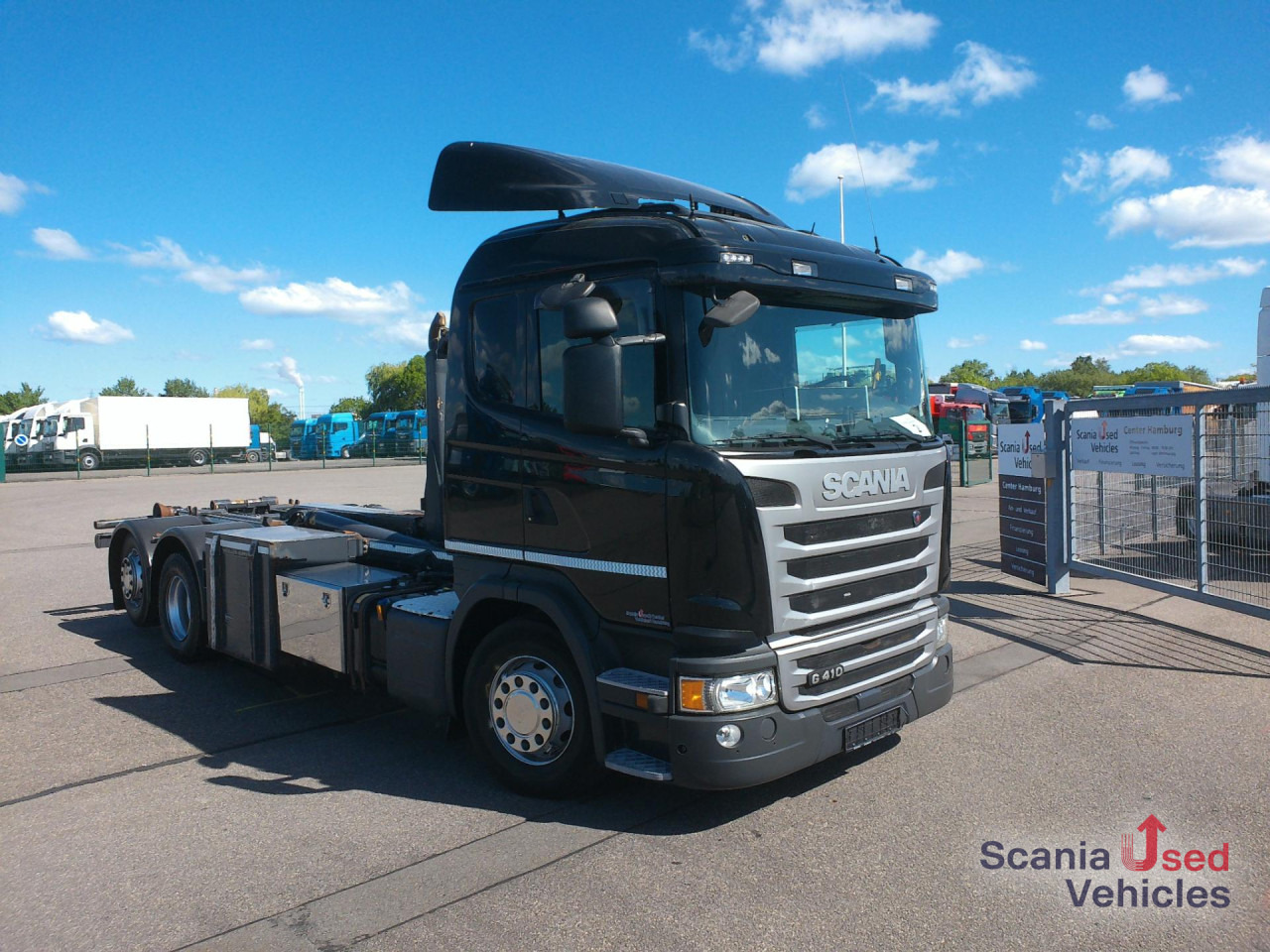 SCANIA G 410 LB6x2*4MNA Meiller RK20.70 - Camion ampliroll: photos 1 SCANIA G 410 LB6x2*4MNA Meiller RK20.70 - Camion ampliroll: photos 1