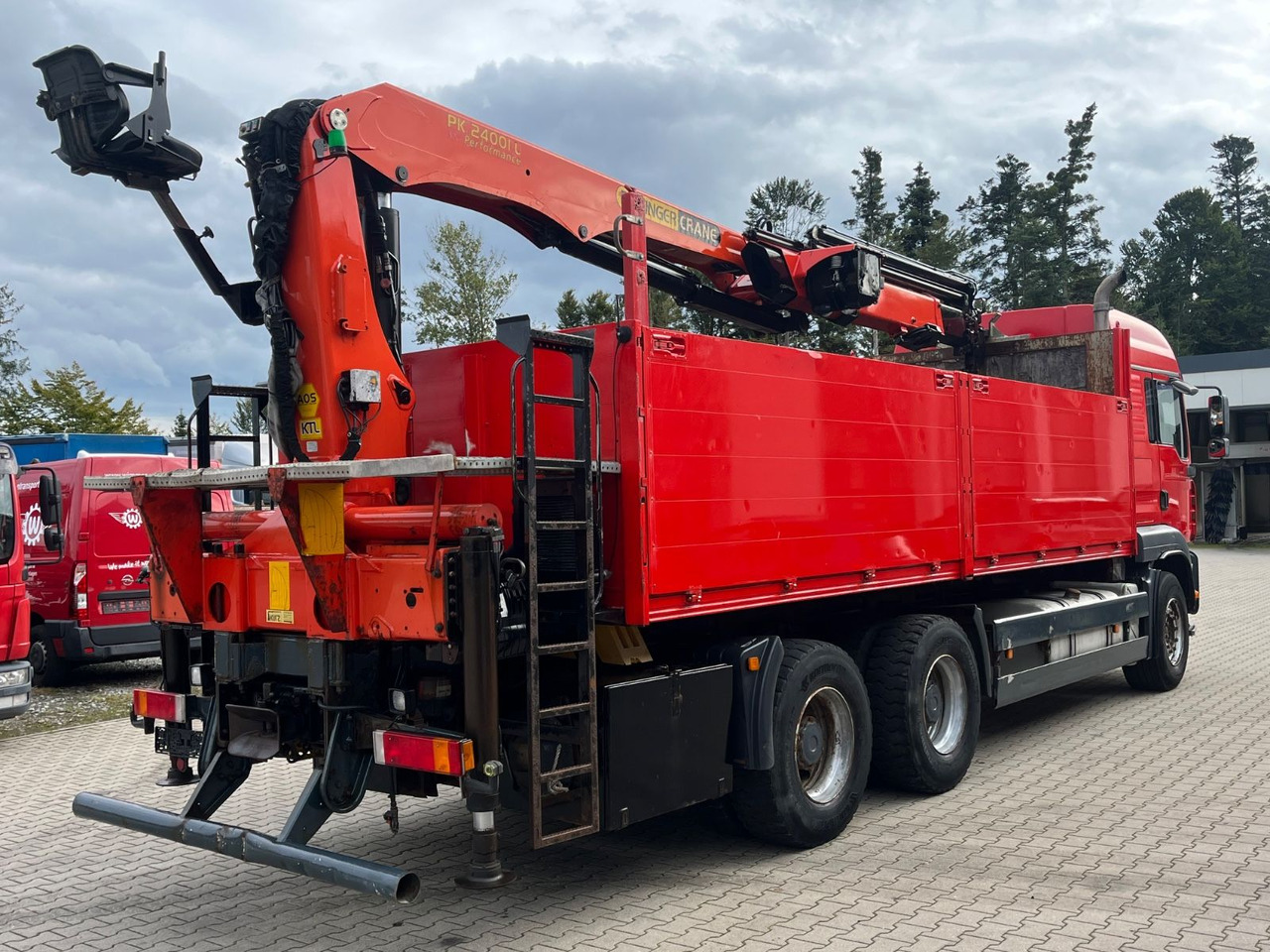 MAN TGA 26.480 mit Palfinger PK 24001L mit Winde - Camion plateau, Camion grue: photos 5 MAN TGA 26.480 mit Palfinger PK 24001L mit Winde - Camion plateau, Camion grue: photos 5