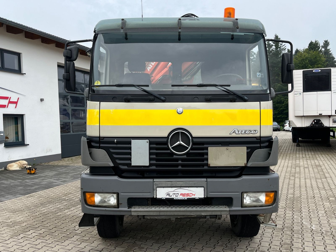 Mercedes-Benz Atego 1823 4x4 Kipper mit Kran Atlas 125.2 Funk - Camion benne, Camion grue: photos 5 Mercedes-Benz Atego 1823 4x4 Kipper mit Kran Atlas 125.2 Funk - Camion benne, Camion grue: photos 5