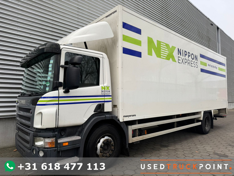 Scania P 230 / 3 seats / Manual Gearbox / Tail Lift / Belgium Truck - Camion fourgon: photos 1 Scania P 230 / 3 seats / Manual Gearbox / Tail Lift / Belgium Truck - Camion fourgon: photos 1