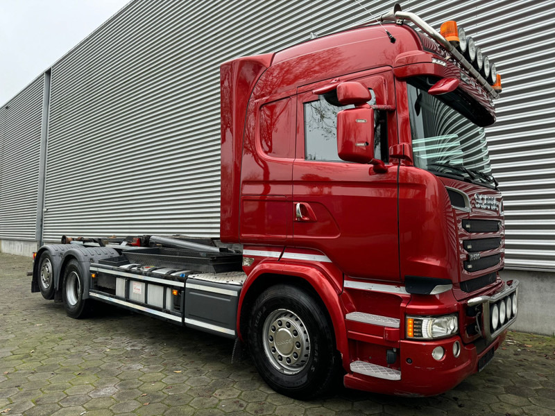 Scania R 580 Highline / 6X2 / Hooksystem / Retarder / Full Air / V8 / Belgium Truck - Camion ampliroll: photos 2 Scania R 580 Highline / 6X2 / Hooksystem / Retarder / Full Air / V8 / Belgium Truck - Camion ampliroll: photos 2