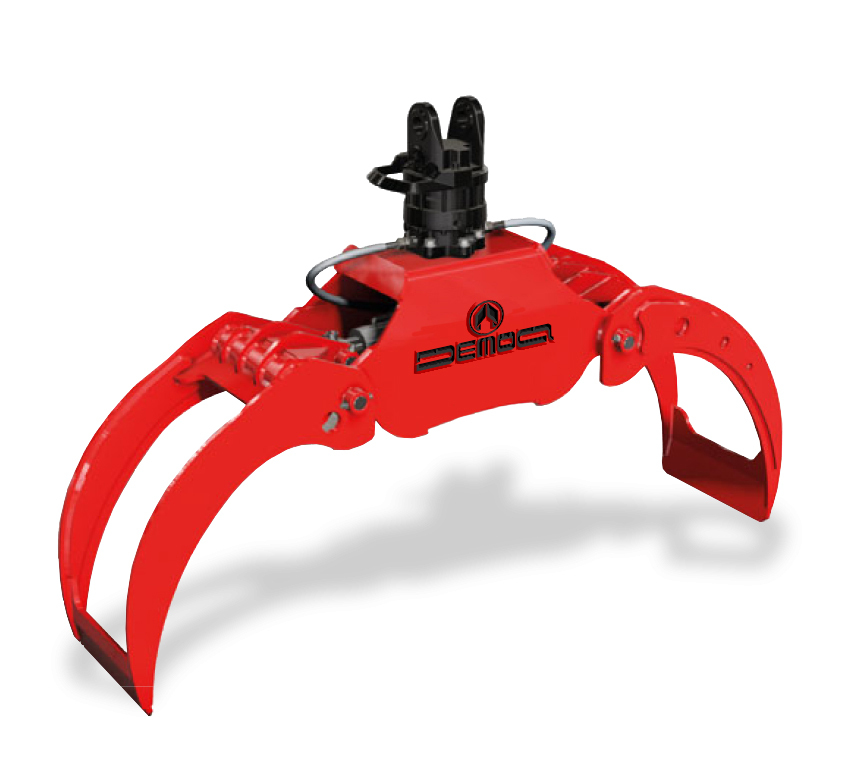 DEMOQ DP200 Log Grab 3160 kg - Grappin pour Engins de chantier: photos 1 DEMOQ DP200 Log Grab 3160 kg - Grappin pour Engins de chantier: photos 1