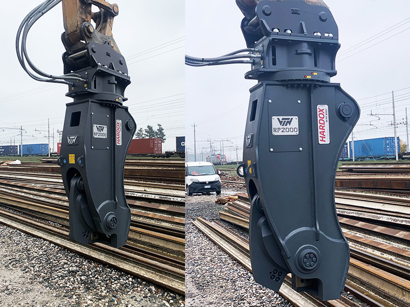 VTN RP200 Rail Cutter - Cisaille de démolition pour Pelle: photos 2 VTN RP200 Rail Cutter - Cisaille de démolition pour Pelle: photos 2