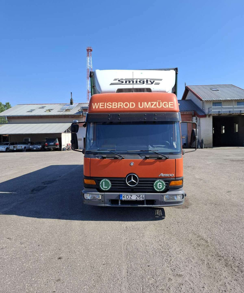Mercedes-Benz Atego 818 - Camion à rideaux coulissants: photos 5 Mercedes-Benz Atego 818 - Camion à rideaux coulissants: photos 5