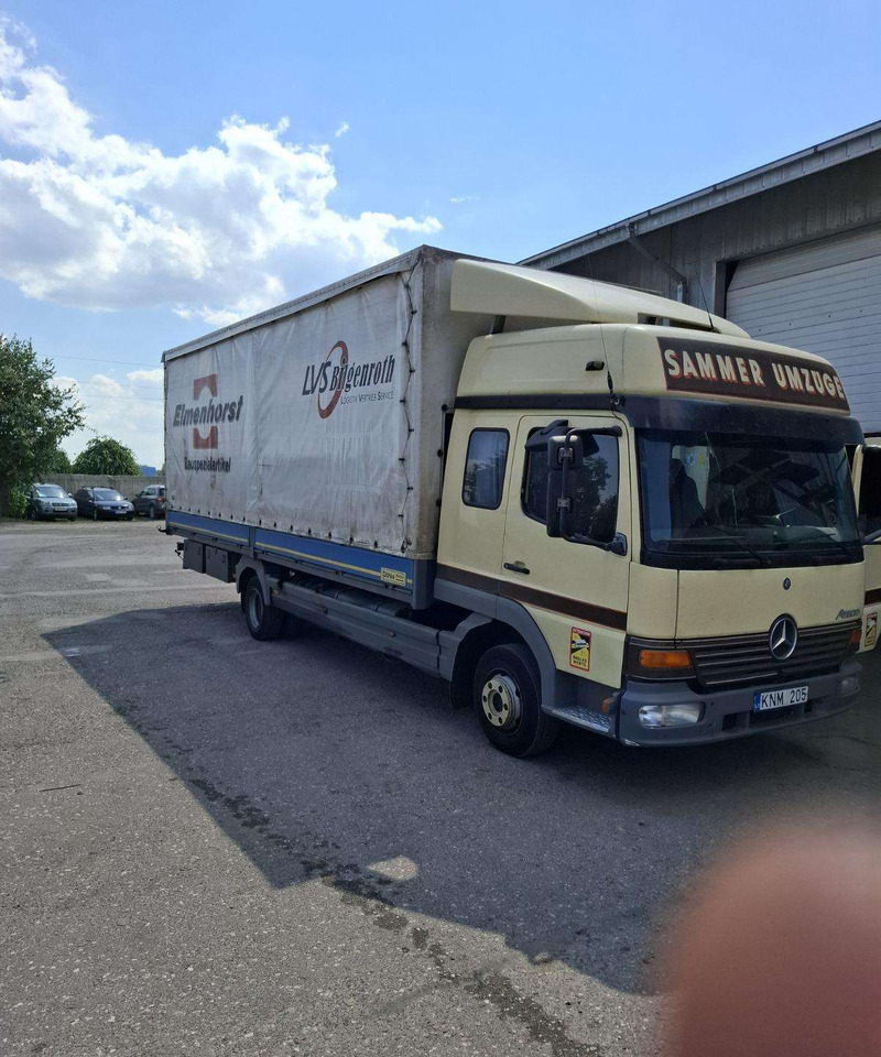Mercedes-Benz Atego - Camion à rideaux coulissants: photos 1 Mercedes-Benz Atego - Camion à rideaux coulissants: photos 1