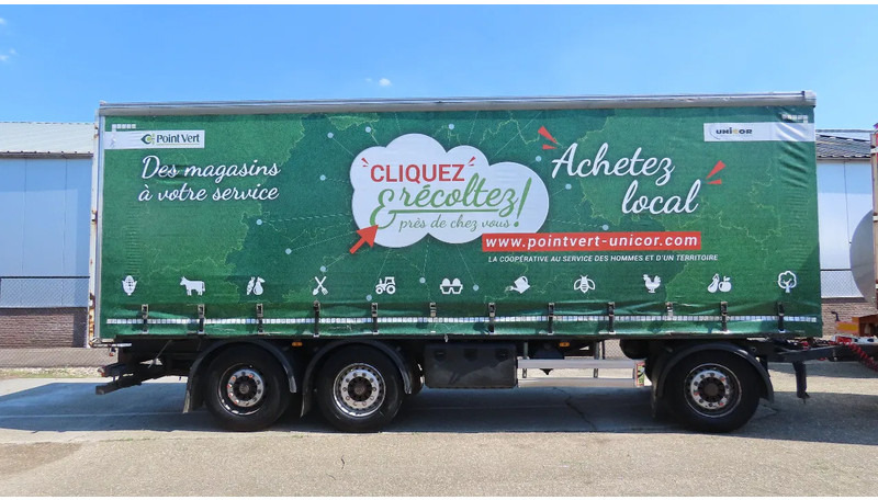 Lecitrailer 27000 kg! Liftaxel, 3 axel BPW, Edscha - Remorque rideaux coulissants: photos 2 Lecitrailer 27000 kg! Liftaxel, 3 axel BPW, Edscha - Remorque rideaux coulissants: photos 2