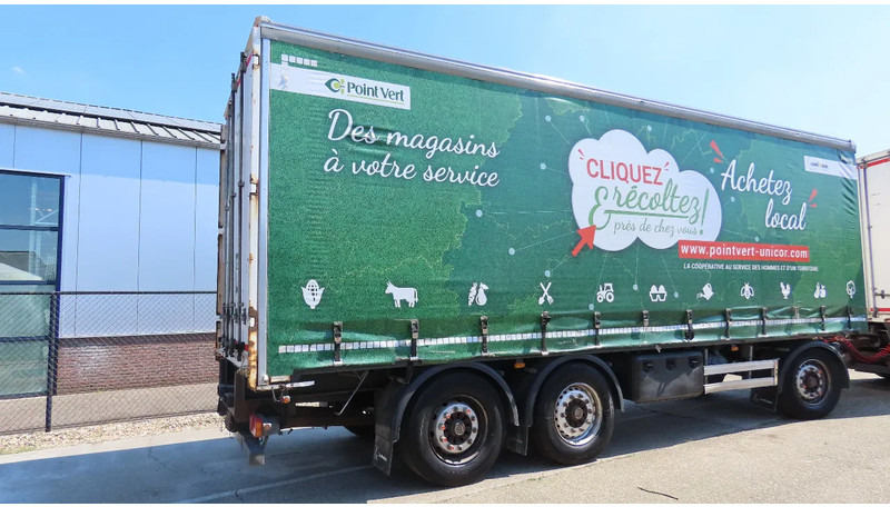 Lecitrailer 27000 kg! Liftaxel, 3 axel BPW, Edscha - Remorque rideaux coulissants: photos 4 Lecitrailer 27000 kg! Liftaxel, 3 axel BPW, Edscha - Remorque rideaux coulissants: photos 4
