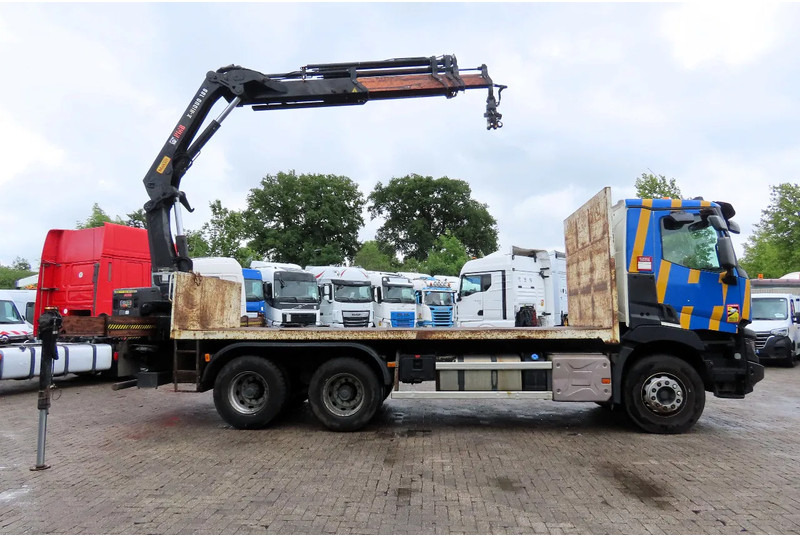 Renault C430 Bj 2018 HIAB X-HIDOU 18 8 RETARDER, WHEELBASE 4.35M, NAVI - Camion grue: photos 1 Renault C430 Bj 2018 HIAB X-HIDOU 18 8 RETARDER, WHEELBASE 4.35M, NAVI - Camion grue: photos 1