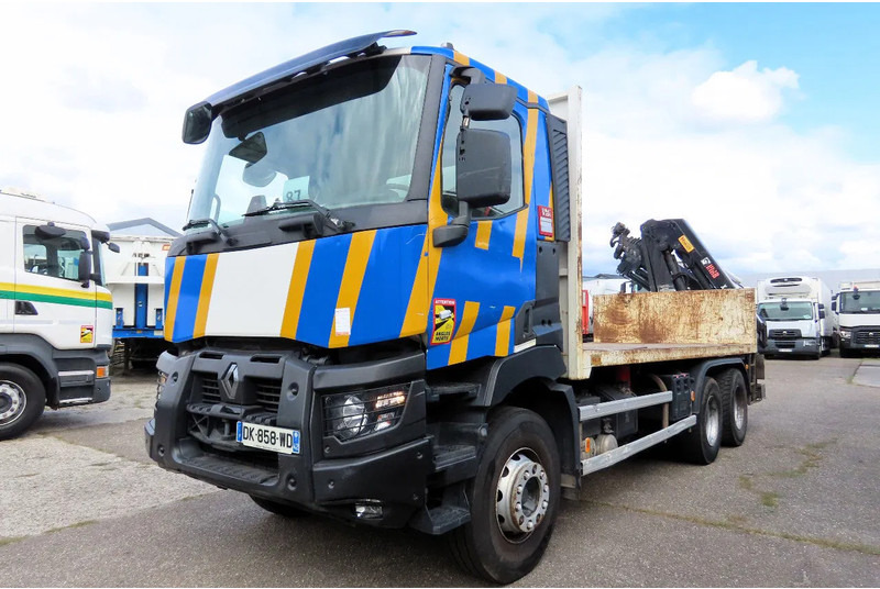 Renault C430 Year 2018 X HIDUO 188 HIAB CRANE, RETARDER, NAVI - Camion grue: photos 3 Renault C430 Year 2018 X HIDUO 188 HIAB CRANE, RETARDER, NAVI - Camion grue: photos 3