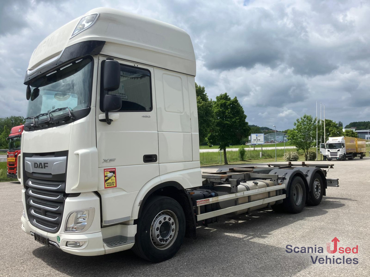 DAF XF 480 6x2 SSC Intarder ! - Camion porte-conteneur/ Caisse mobile: photos 1 DAF XF 480 6x2 SSC Intarder ! - Camion porte-conteneur/ Caisse mobile: photos 1