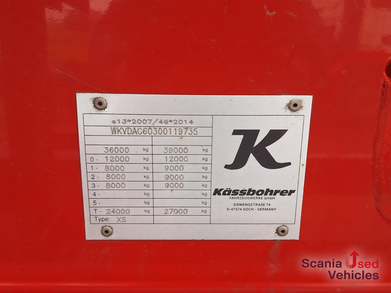 KAESSBOHRER Lebensmitteltank Kippbar SSK 40XS Neuwertig !! - Citerne pulvérulente: photos 3 KAESSBOHRER Lebensmitteltank Kippbar SSK 40XS Neuwertig !! - Citerne pulvérulente: photos 3