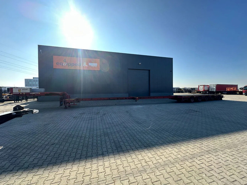Broshuis 5ABSD-68/2, FIVE AXLE HYDRAULIC STEERED / 2x EXTENDABLE (27m) / SEMI LOW LOADER - Semi-remorque surbaissé: photos 3 Broshuis 5ABSD-68/2, FIVE AXLE HYDRAULIC STEERED / 2x EXTENDABLE (27m) / SEMI LOW LOADER - Semi-remorque surbaissé: photos 3