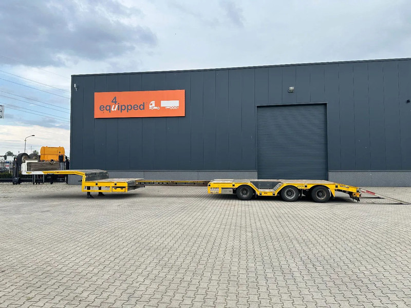 Broshuis E-2190/27 lowloader, wheel well, 4,1m extendable, steering axle - Semi-remorque surbaissé: photos 3 Broshuis E-2190/27 lowloader, wheel well, 4,1m extendable, steering axle - Semi-remorque surbaissé: photos 3