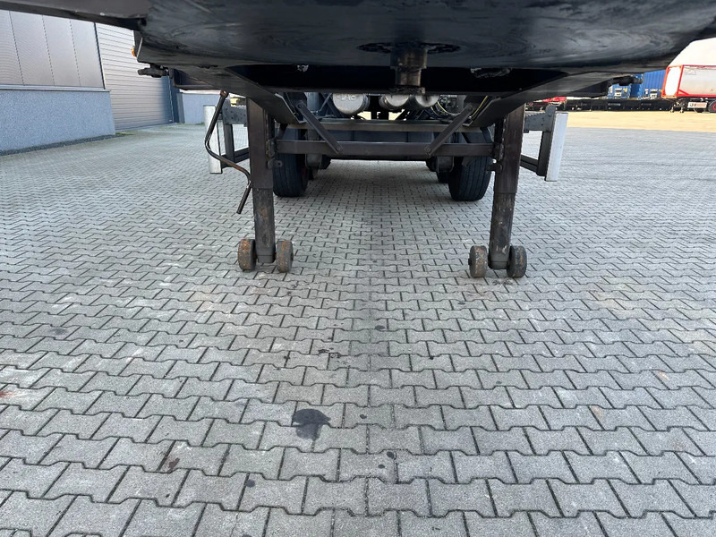 Semi-remorque porte-conteneur/ Caisse mobile Burg 20FT ADR (EX/II, EX/III, FL, AT), Leeggewicht: 3.690kg, SAF INTRADISC, 2x liftaxle, ALCOA, NL-Chassis, APK/ADR: 08-2025: photos 6