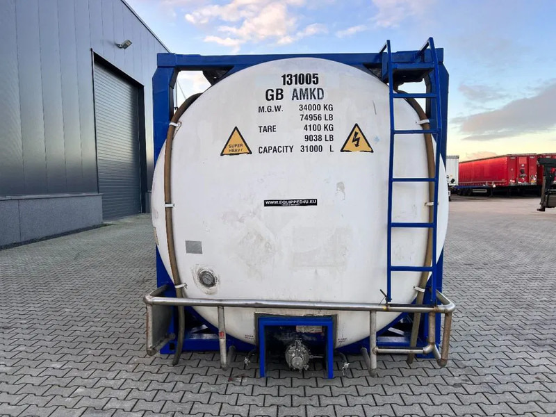 CPV 30.890L, steam heating, UN PORTABLE, T7, 5Y+CSC insp.: 02/2026 - Cuve de stockage: photos 4 CPV 30.890L, steam heating, UN PORTABLE, T7, 5Y+CSC insp.: 02/2026 - Cuve de stockage: photos 4