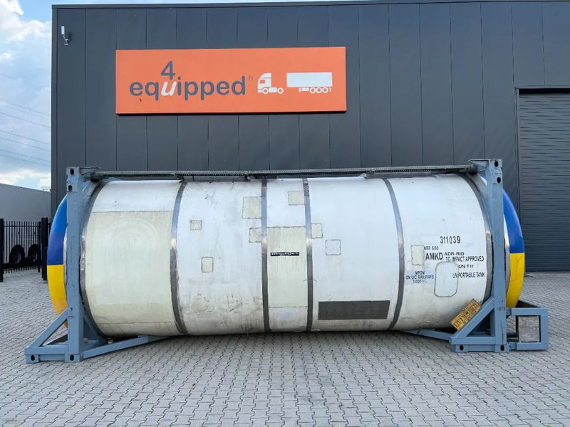 CPV 31.360L, steam heating, UN PORTABLE, T11, 5Y+CSC insp.: 02/2026 - Cuve de stockage: photos 2 CPV 31.360L, steam heating, UN PORTABLE, T11, 5Y+CSC insp.: 02/2026 - Cuve de stockage: photos 2
