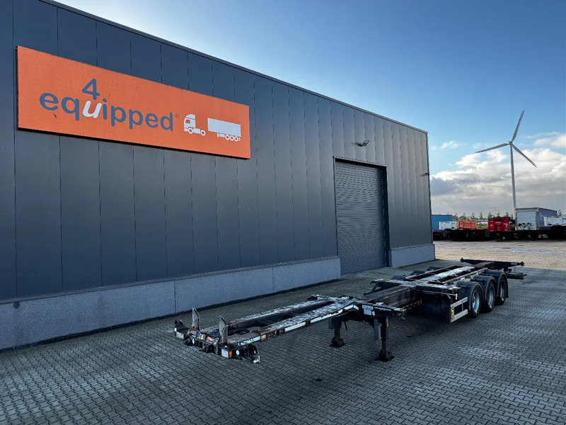 D-Tec FLEXITRAILER, 45FT HC MULTI, BPW, liftaxle, NL - Semi-remorque porte-conteneur/ Caisse mobile: photos 1 D-Tec FLEXITRAILER, 45FT HC MULTI, BPW, liftaxle, NL - Semi-remorque porte-conteneur/ Caisse mobile: photos 1