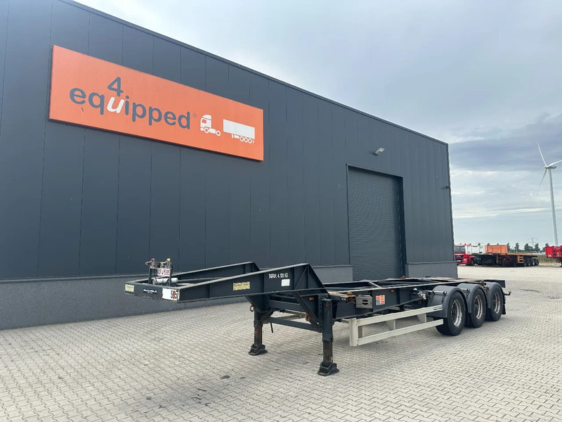Diversen 20FT GOOSENECK ADR CHASSIS, BPW + DISC, ADR (FL, AT, OX), 4x available - Semi-remorque porte-conteneur/ Caisse mobile: photos 1 Diversen 20FT GOOSENECK ADR CHASSIS, BPW + DISC, ADR (FL, AT, OX), 4x available - Semi-remorque porte-conteneur/ Caisse mobile: photos 1